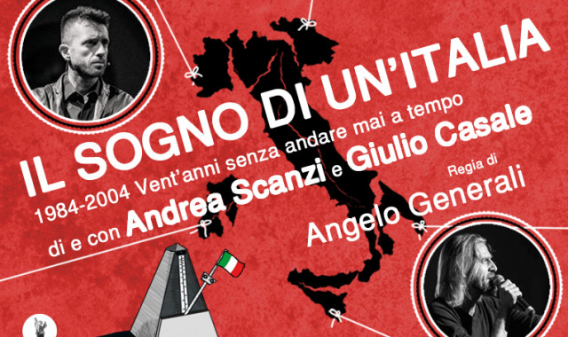 Il sogno di un’Italia con Andrea Scanzi e Giulio Casale